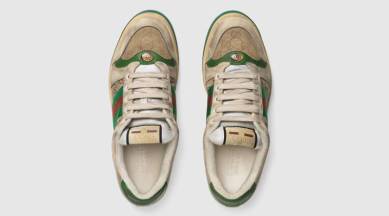 Gucci is now selling vintage sportswear-inspired dirty sneakers at around  Rs 60,000 | Lifestyle News,The Indian Express