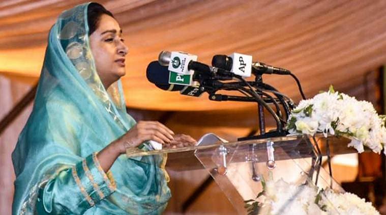 Harsimrat Kaur, Kartarpur corridor, pakistan government, Harsimrat warns Pakistan, indian express