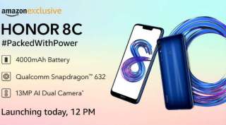 Honor 8C, Honor 8C launch in India, Honor 8C specifications, Honor 8C India price, Honor 8C sale in India, Honor 8C India launch event, Honor 8C Amazon, Honor 8C availability, Honor 8C India sale date, Honor 8C top specs, Honor India