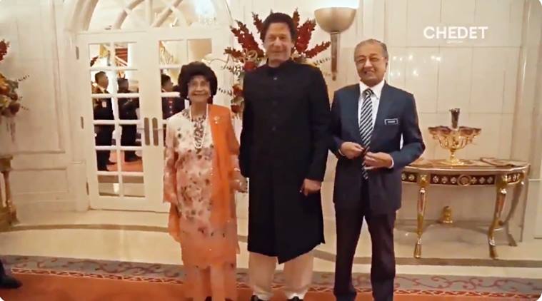 Malaysian First Lady had a special request for Imran Khan 