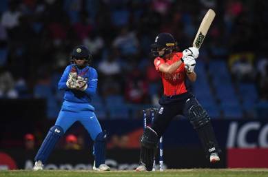 India women's cricket team against England at the ICC Women's World T20