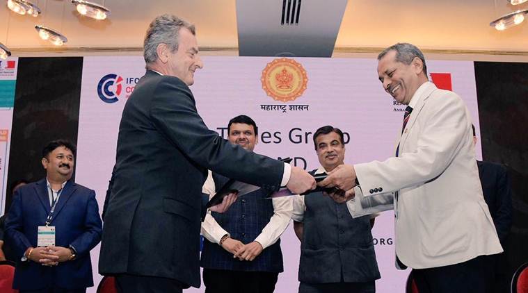 Indo-French Investment Conclave, Devendra Fadnavis, Nitin Gadkari, French Ambassador to India Alexandre Ziegler,  Nagpur international airport, Mumbai, latest news, Indian Express, 
