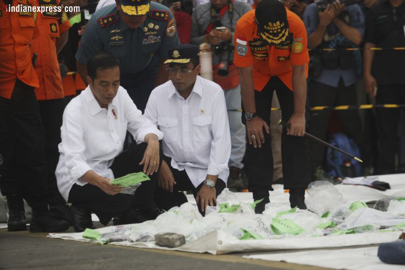 Indonesia plane crash: Shoes, wallets, backpacks retrieved from sea; forensic dept inspects belongings
