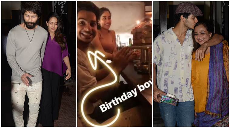 Ishaan Khatter birthday bash, Shahid Kapoor, Mira Rajput