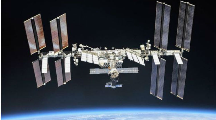 International Space Station, NASA, ISS, ISS bacteria, Enterobacter ISS, bacterium at International Space Station, space, Earth