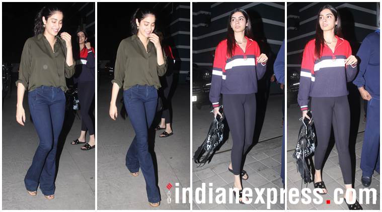 Jahnvi Kapoor and Khushi Kapoor