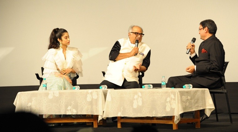 iffi 2018 janhvi kapoor boney kapoor