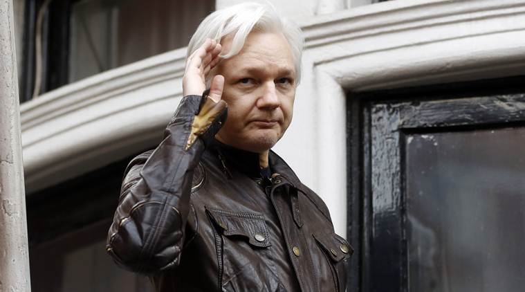 WikiLeaks founder, julian assange, julian assange extradition, julian assange prison term, julian assange arrest, wikileaks founder julian assange, assange ecuador embassy, Ecuadorian Embassy, London, latest news, Indian Express