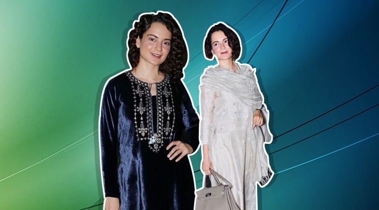 kangana ranaut, kangana ranaut airport, kangana ranaut recent photo, kangana ranaut instagram, manikarnika, indian express, indian express news