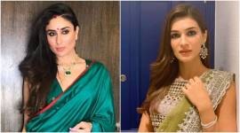 Kareena Kapoor Khan, Kriti Sanon, Kareena Kapoor Khan Diwali fashion, Kriti Sanon Diwali fashion, Kareena Kapoor Khan latest news, Kriti Sanon latest news, Kareena Kapoor Khan latest pics, Kriti Sanon latest pics, Kareena Kapoor Khan sari, Kriti Sanon sari, Kareena Kapoor Khan ethnic wear, Kriti Sanon ethnic wear, celeb fashion, bollywood fashion, indian express, indian express news
