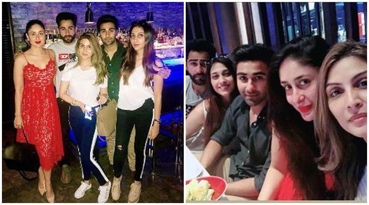 Kareena Kapoor, Riddhima Kapoor Sahni, Aadar Jain, Armaan Jain, Anissa Alia Malhotra