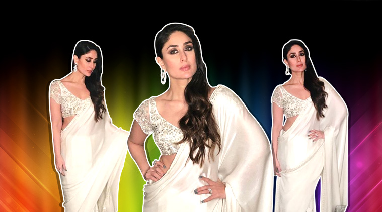Kareena Kapoor Khan Looks Like A Vision In This White Manish Malhotra Sari Fashion News The 