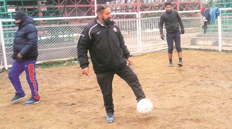 kashmir football, kashmir football team, Abdul Majeed Kakroo, Abdul Majeed Kakroo football, I-League, real kashmir, real kashmir football team, footbal team kashmir, football news, sports news
