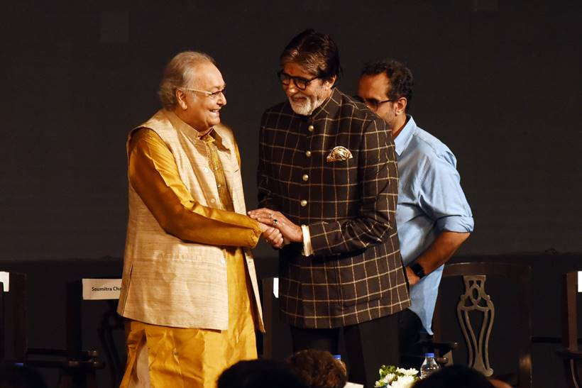 Amitabh Bachchan, Soumitra Chatterjee