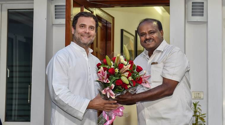 Karnataka bypoll results: Congress-JDS alliance wins 4 seats, BJP gets Shimoga