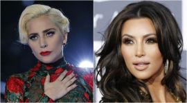 lady gaga, kim kardashian california wildfires