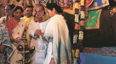 Mamta Banerjee, Maoist, Maoist attack, Maoist insurgency, Maoist in Chhattisgarh, Jagadhatri puja, BJP government, BJP, Indian Express 