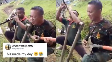 queen band, Bohemian rhapsody, i want to break free, freddie mercury, indian farmers sing breakfree, men with farm tools sing queen song, viral video, funny video, indian express