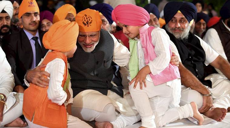 PM Modi on kartarpur corridor for Sikh pilgrims’ in to visit Gurdwara Darbar Sahib Pakistan
