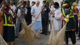 swachh bharat, swachh bharat kosh, swachh bharat funds, foreign funds, cleanliness campaign, prime minister narendra modi, indian express