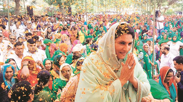 Inld, Naina Chautala, MLA from Dabwali, ajay chautala expelled, om prakash chautala expels son, inld chief expels son, haryana politics, former haryana chief minister, latest news indian express,