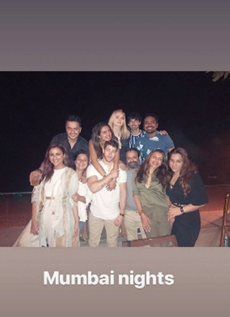 nick jonas, priyanka chopra mumbai photos