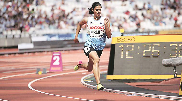 Asian Athletics Championship, Nirmala Sheoran, Nirmala remained untraceable Athletics Federation of Indian, NADA , Indian Express