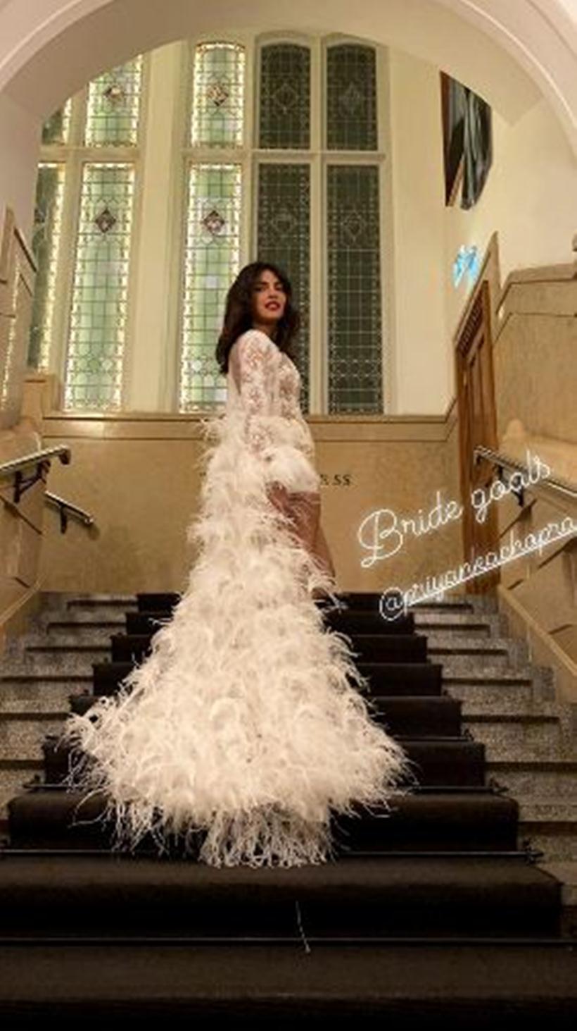 priyanka chopra bachelorette dress