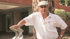 piyush mishra, actor piyush mishra, chandigarh literature festival, poems, talk on literature, talk on poems, indian express
