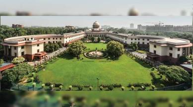 Photographer Vinay R Thakur, chief architect Ganesh Bhikaji Deolalikar, Architecture of Justice: A Pictorial Walk, amogh thakur, supreme court photos, high court photos, indian express, indian express news