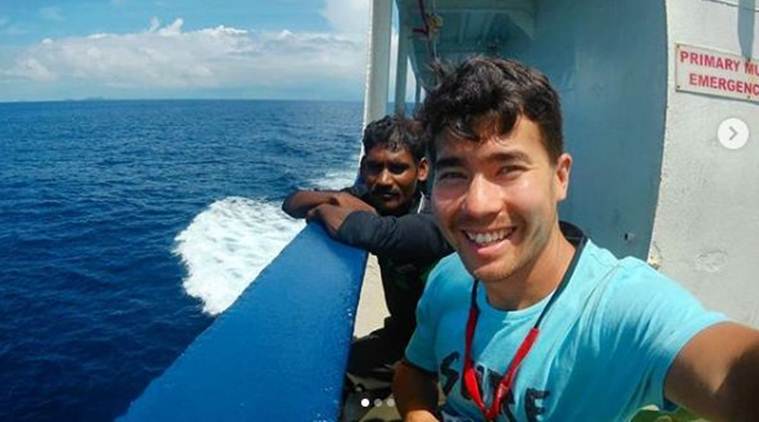 John Alley Chau (26) was shot dead by tribesman last week when he arrived at the North Sentinel Island, which is one of the world's most isolated regions in the area and is off-limits to visitors. (Instagram/johnachau)