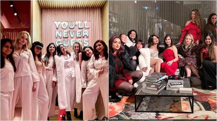 Priyanka Chopra's pyjama party with GOT star Sophie Turner and Parineeti  Chopra was a fashionable affair | Fashion News - The Indian Express
