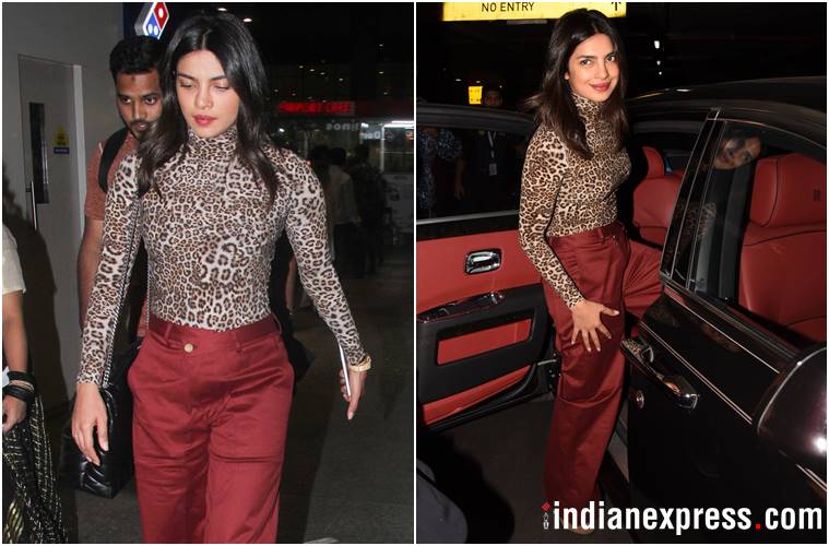 Deepika Padukone, Kangana Ranaut, Priyanka Chopra, Sonal Chauhan, Sara Ali Khan, Deepika Padukone airport fashion, Kangana Ranaut airport fashion, Priyanka Chopra airport fashion, celeb fashion, bollywood fashion, airport fashion bollywood, latest airport fashion, indian express, indian express news