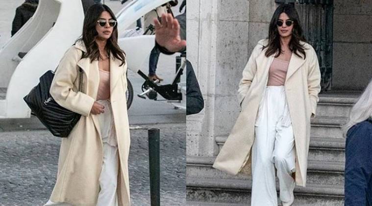 Priyanka Chopra channels Parisian chic while shopping for her wedding