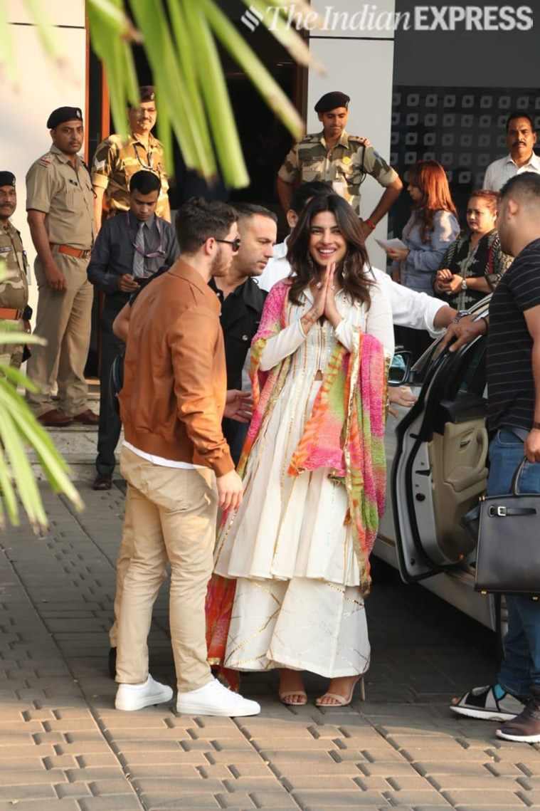 Nick Jonas And Priyanka Chopra Arrive In Jodhpur For Destination