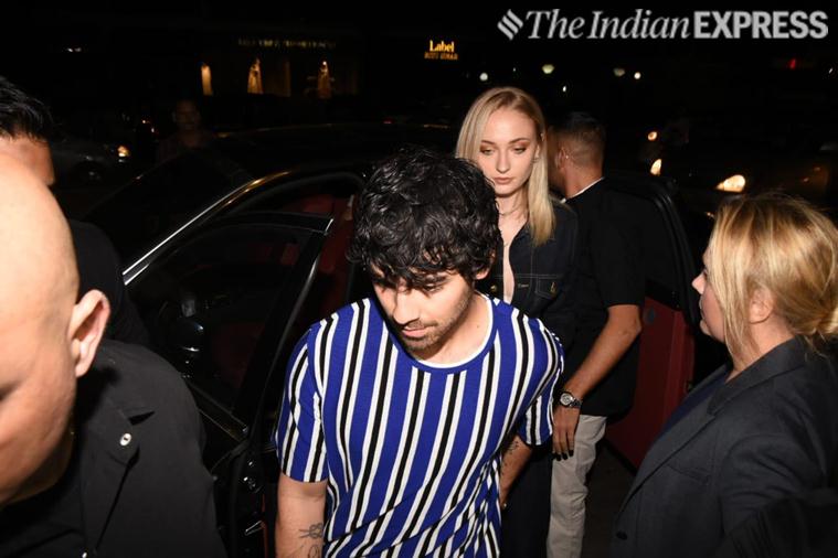 joe jonas, sophie turner in mumbai