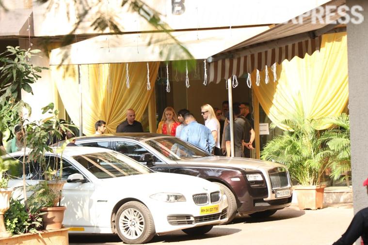 joe jonas, sophie turner at priyanka chopra pre-wedding celebration