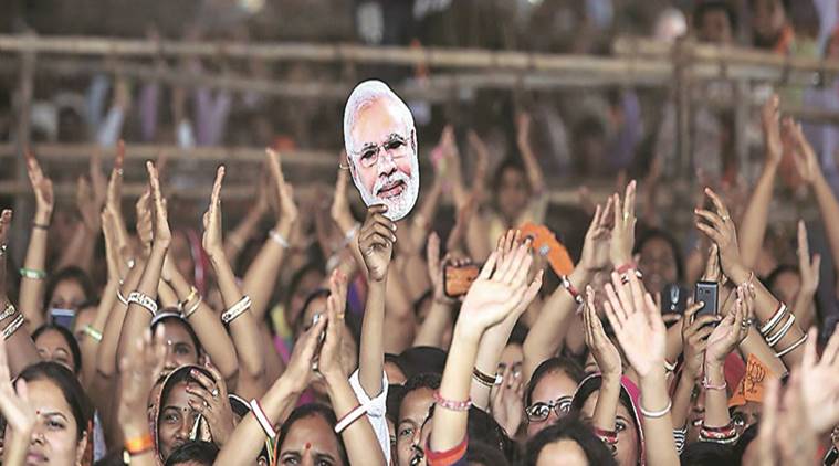   Elections in Rajasthan: the winds blow against Vasundhara Raje govt - but Modi manages to s'. rise above 