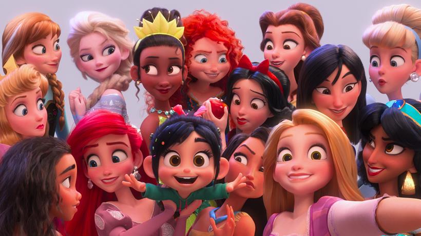 disney princesses in ralph breaks the internet