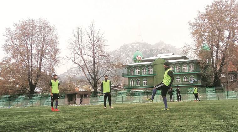 As snow falls in Srinagar, Real Kashmir warms up to first I-League game in J&K