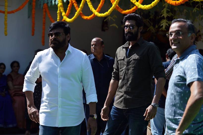 Chiranjeevi, Rana Daggubati, Shobu Yarlagadda