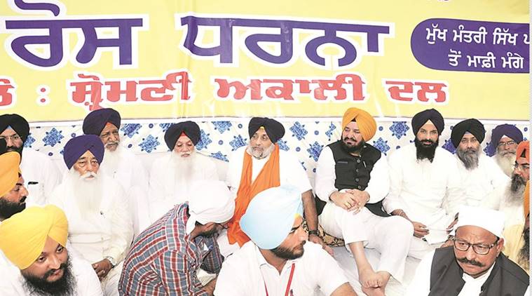Shiromani Akali Dal, SGPC, Sukhbir Singh Badal, Parkash Singh Badal, Congress government, Amarinder Singh, Indian Express vvvvvvvv