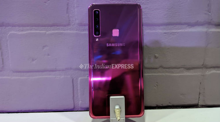 Samsung Galaxy A9 compared with OnePlus 6T, Poco F1 and 