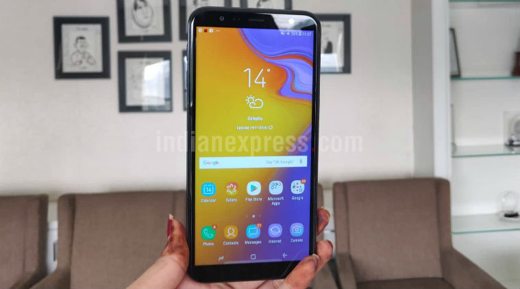 samsung j6  camera