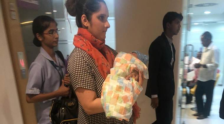Sania Mirza Goes Home With Newborn Son See Pics Sports News The Indian Express Sania was previously engaged to her childhood friend sohrab mirza in 2009. sania mirza goes home with newborn son