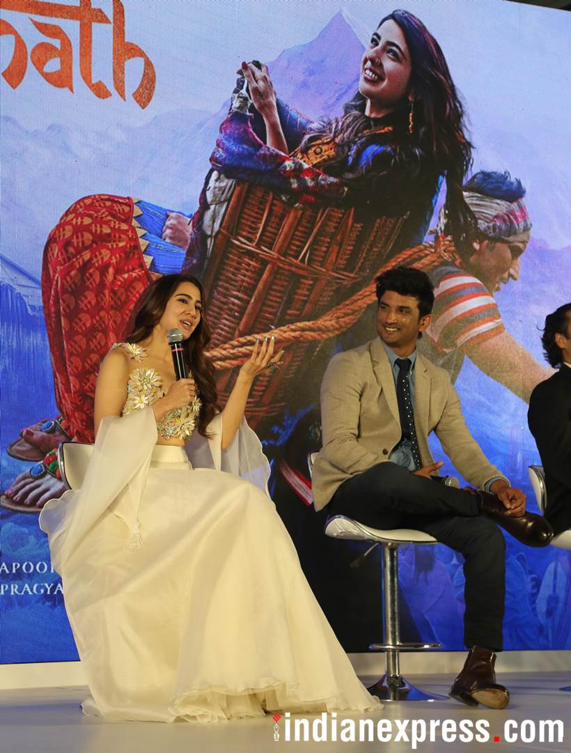 Sara Ali Khan, Sushant Singh Rajput