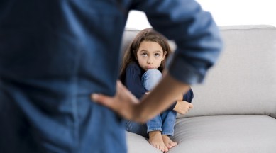 saying no, scolding kids