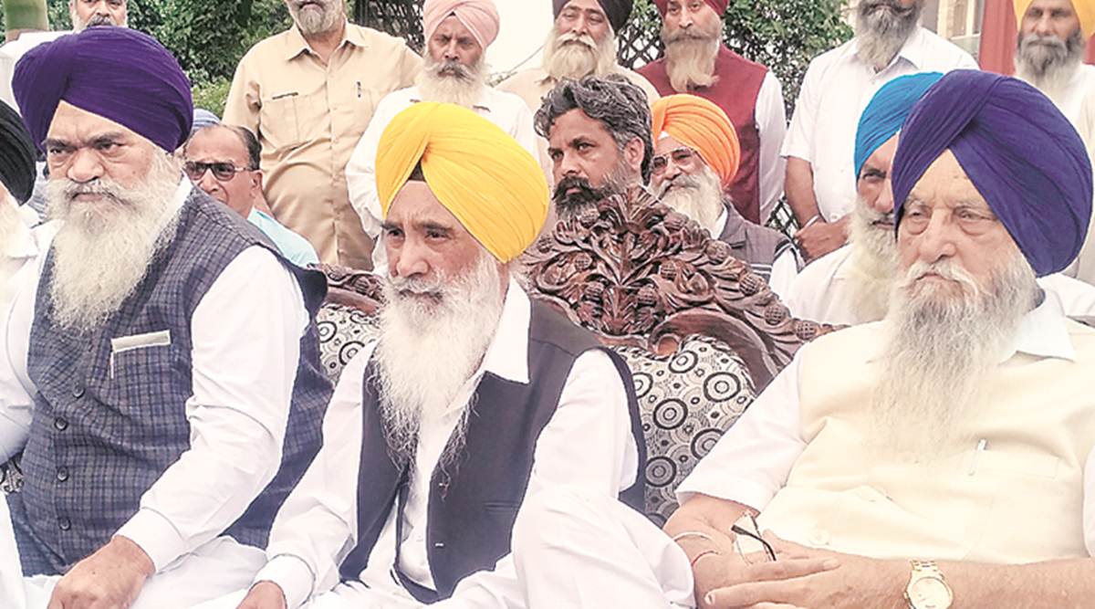 Sewa Singh Sekhwan, SAD BJP split, farm bills, farmers protest, farm bills SAD, punjab protests, indian express, sukhbir badal