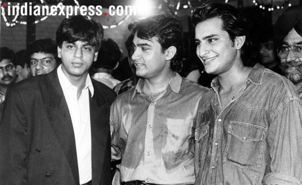 shah rukh khan photos with aamir khan and saif ali khan