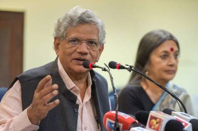BJP's 'brazen horse-trading', 'misuse of power' in Karnataka for all to see: Yechury
